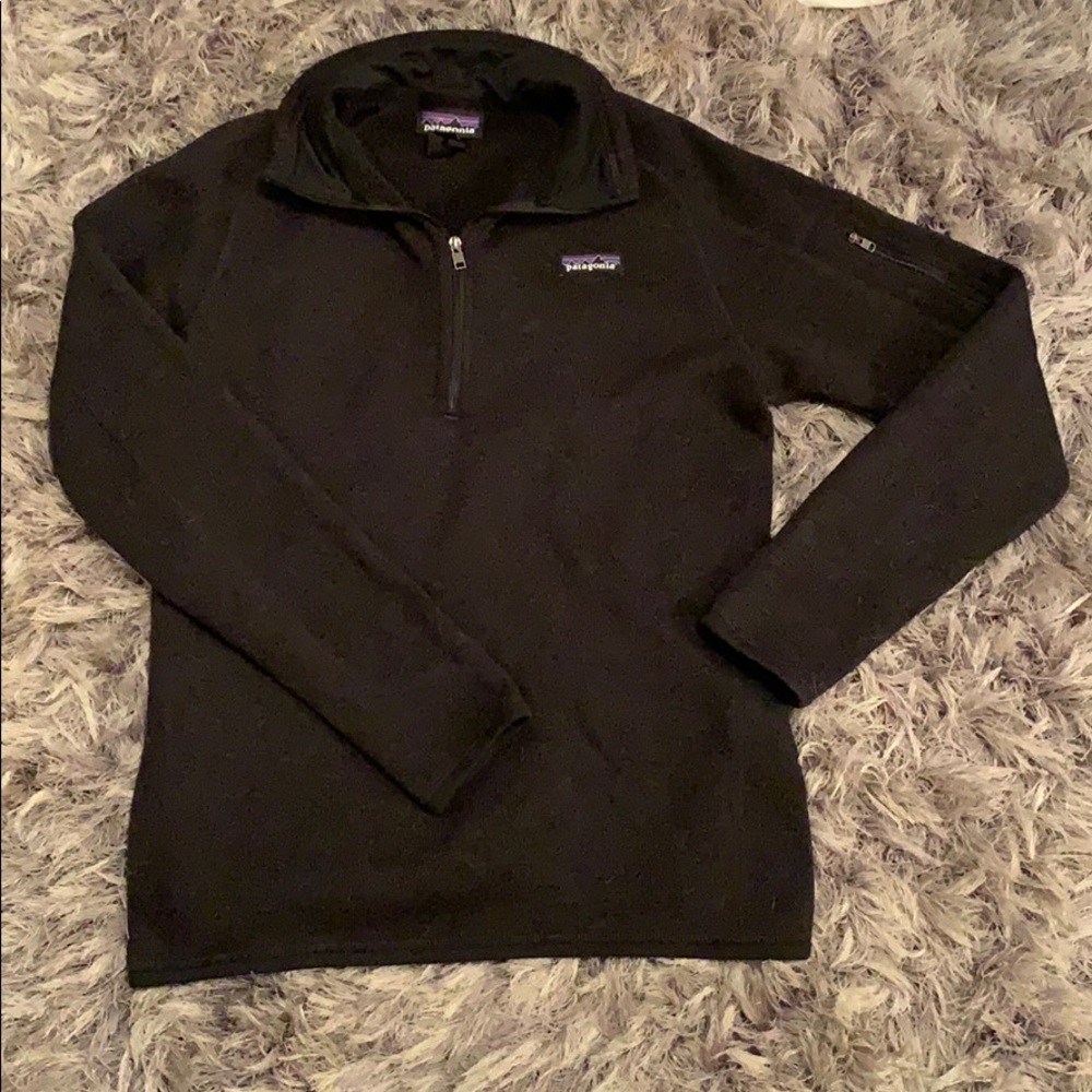 Women’s Black Patagonia Jacket MEDIUM